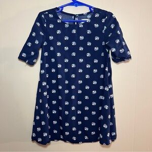 Old Navy 5T Navy Blue Floral Boutique Dress